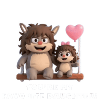 Daddys Girl Celebration Sticker
