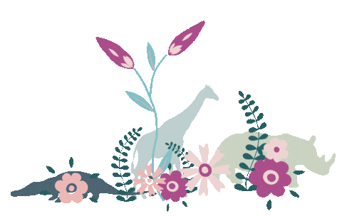 Flowers Wildlife Sticker by Breden Kids