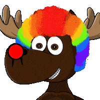 DoYouMoose nft joke blockchain clown Sticker