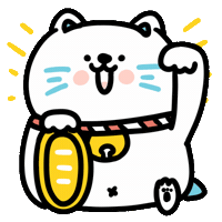 Cream Otter Sticker by 大白丸丸(daibai maru)