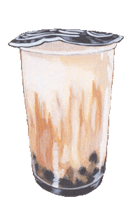 Coffee Tea Sticker by haenaillust