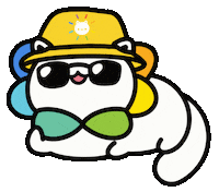 Happy Summer Sticker by PAWS OF PRIDE