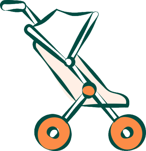 Zoe Strollers Sticker by Zoe Baby