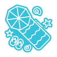 villasmimexico beach playa seeya pajaro Sticker