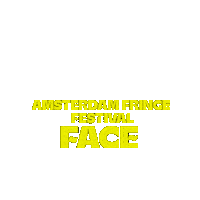 Face Truth Sticker by AmsterdamFringeFestival