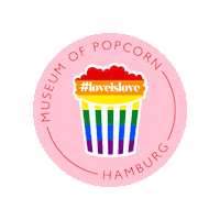 Pride Sticker by Museum of Popcorn