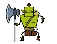 Kendrels monster adventure fantasy dnd Sticker