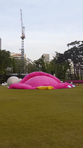 libbeewong giphyupload inflatable baby shark pinkfong GIF