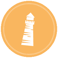 New Orleans Lighthouse Sticker by Visit The Northshore