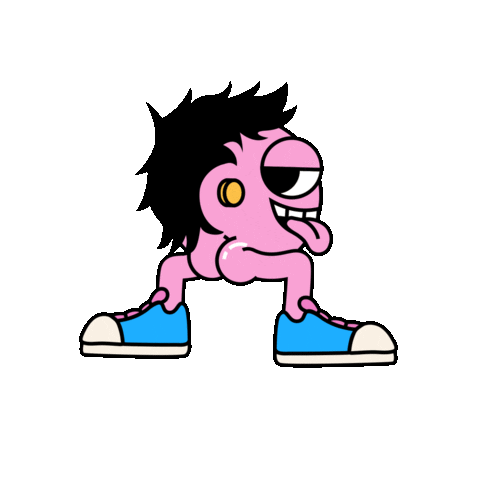 Neon Twerk Sticker by Cinq Music