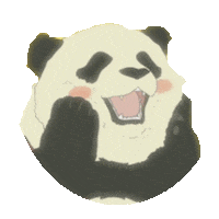 panda STICKER by imoji
