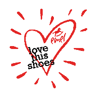 Heart Love Sticker by Emel Shoes