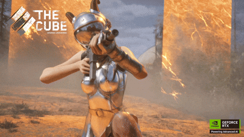 The Cube Ar GIF by NVIDIA GeForce