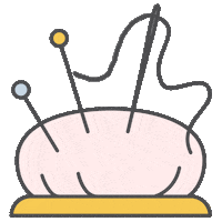 Sewing Sew Sticker by Decoser.cl