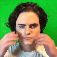 Disturbing Face Off GIF