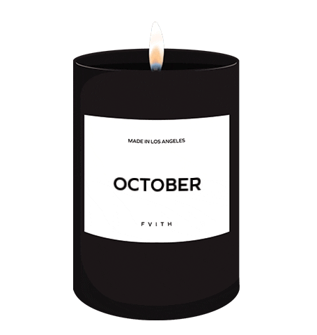 FVITH halloween black la october Sticker