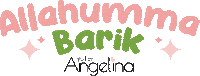 Aa Allahumma Sticker by Atelier Angelina