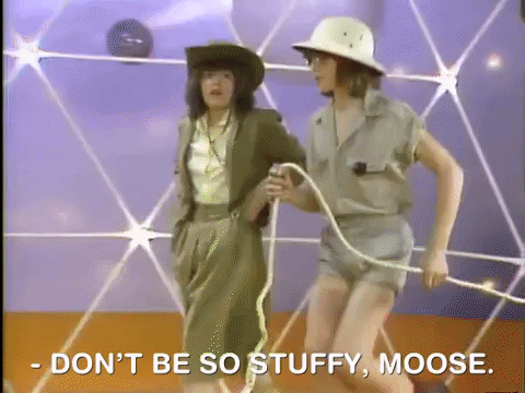 you cant do that on television splat GIF