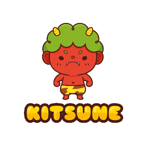 Kitsune Sticker by Neptuno Games