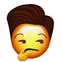 fvckboy confused emoji thinking boy Sticker