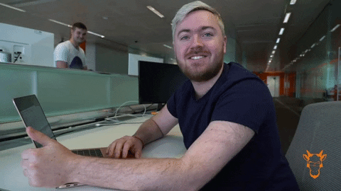 Happy Office GIF by The Goat Agency