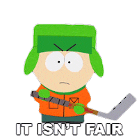 It Isnt Fair Kyle Broflovski Sticker by South Park