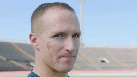 coppercompression giphygifmaker drew brees copper compression coppercompression GIF