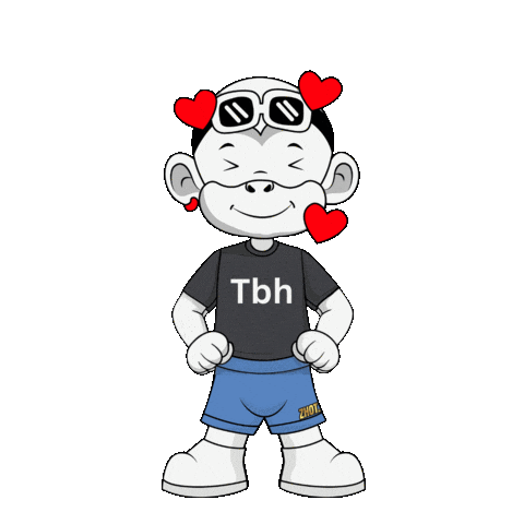 Tb To Be Honest Sticker by Zhot
