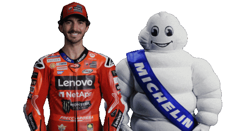 Motogp Bagnaia Sticker by Michelin