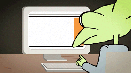 Give Up Computer GIF by Augenblick Studios