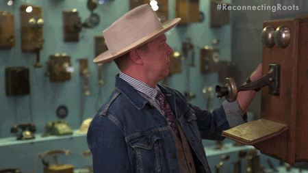 Pick Up Hello GIF by Reconnecting Roots