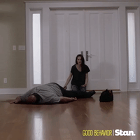 good behavior only on stan GIF by Stan.