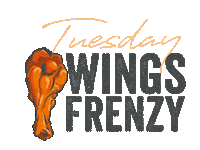 Bwr Tuesday Wings Frenzy Sticker by BUFFALO WINGS & RINGS