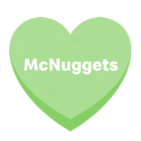 hungry chicken nugget Sticker by McDonald's Lebanon