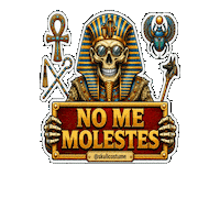 Halloween Skull Sticker