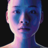 girl glitch GIF by adampizurny