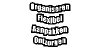 Konosdiensten organiseren konos saskia van gool saskiavgool Sticker