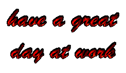 Have A Great Day At Work Sticker by Alissandra