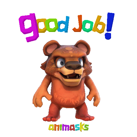 Apex Predator Hello Sticker by The Animasks