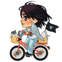 Driving K-Pop Sticker by Mina_O_Art