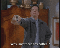 Will And Grace Coffee GIF