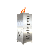 Fire Burn Sticker by Metalldesign by Viefhaus