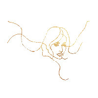 Golden Lady Тина Канделаки Sticker by Ansaligy