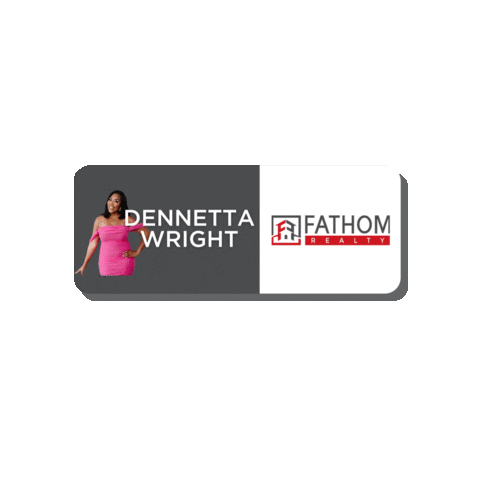 Dennettawrightrealtor richmond DEN fathom realty richmond va Sticker