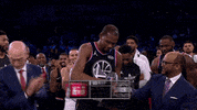 happy kevin durant GIF by NBA