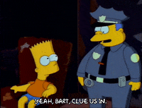 Talking Season 3 GIF by The Simpsons
