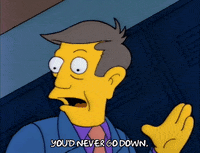 Tired Season 3 GIF by The Simpsons