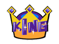 Queen King Sticker by Facebook
