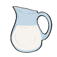 Milk Sticker by JAGO COFFEE