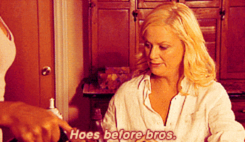 parks and rec friendship GIF